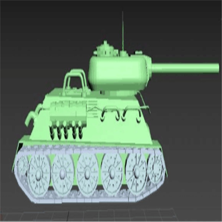 广汉充气军用坦克模型